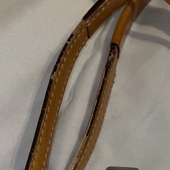 Original COACH Tan/Brown Monogram Purse - Picture 4 of 11